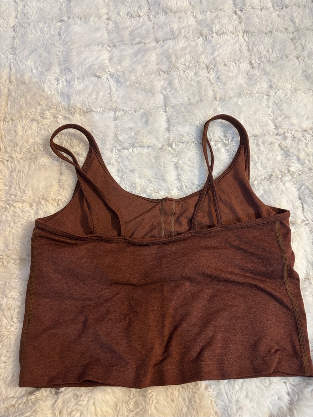 Vuori Brown Tank Crop Top - Women - Picture 2 of 3